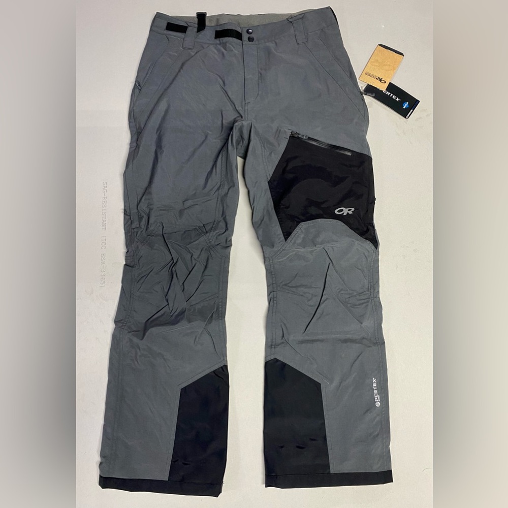 Men’s L Outdoor Research Blackpowder II Ski / Snowboard Pants NWT